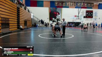 215 lbs Cons. Round 3 - Braxton Gilbert, Southridge vs Jay Heindel, South Eugene