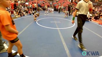 64 lbs Rr Rnd 2 - Easton Brown, Wildcats vs Wesley Martin, Top Guns