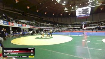 106 lbs Quarters & Wb (16 Team) - Elijah Heimbach, Liberty vs Mason Destromp, Princess Anne