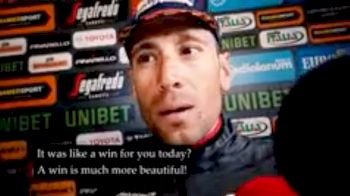 Vincenzo Nibali: 'A Win Is Much More Beautiful'