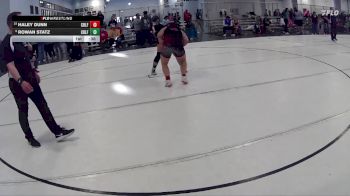 188 lbs 7th Place Match - Haley Dunn, Perkins County vs Rowan Statz, Wrestling With Character