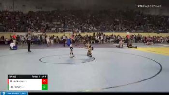 5A-106 lbs 3rd Place Match - Cavin Peper, Sapulpa vs Hunter Jackson, Elgin Public Schools