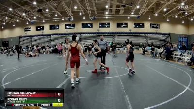 84 lbs Round 2 (4 Team) - Nelson Villafane, Mat Assassins Black vs Ronan Riley, PitBull Terps