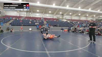 144 lbs Hayden Vandagriff, Oklahoma Red vs Daniel Johnson, Arizona