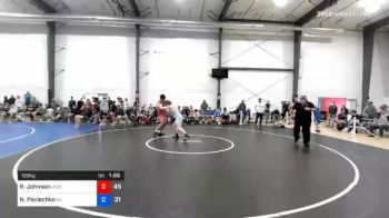 129 kg Quarterfinal - Rex Johnsen, MWC Wrestling Academy vs Nicholas Pavlechko, M2 Gold