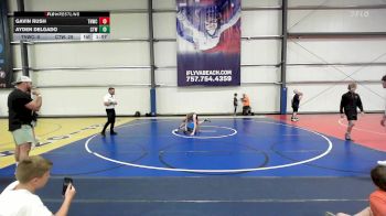 100 lbs Rr Rnd 2 - Gavin Rush, TNWC Black vs Ayden Delgado, CTWHALE