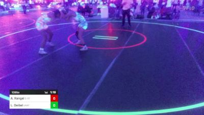 109 lbs Round Of 32 - Alexia Rangel, G-Style Wrestling vs Lily Deibel, Unattached