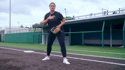 Lauren Chamberlain - First Base Footwork