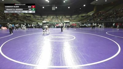 134 lbs Semi To 9th - Cameron Silber, Madera vs Brakstyn Herrera, Sierra Pacific