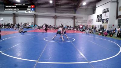 132 lbs Rr Rnd 4 - Liam Fecanin, Team Squeeze - MSB vs Jackson Robles, CT Whale - MSB