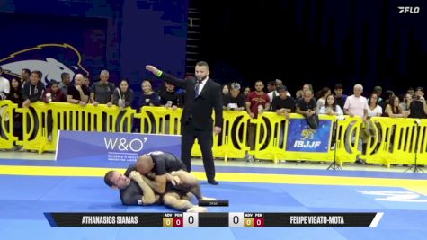 Felipe Vigato-Mota vs Athanasios Siamas 2025 Pan IBJJF Jiu-Jitsu No-Gi Championship