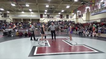 JV-19 lbs Semifinal - Brynn Kappel, AGWSR vs Marissa Nolte, Benton Community
