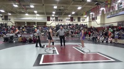 JV-19 lbs Semifinal - Brynn Kappel, AGWSR vs Marissa Nolte, Benton Community