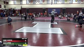 285 lbs Round 2 - Cody Koepke, Denver vs Isaac Davis, Burlington Notre Dame