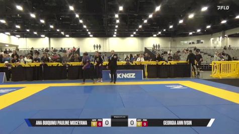 Georgia Ann Ivsin vs Ana Buiqumu Pauline Moceyawa 2025 World IBJJF Jiu-Jitsu No-Gi Championship