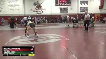 131 lbs Semifinal - Victoria Morosini, Durango vs Alyssa Jones, Rancho Bernardo