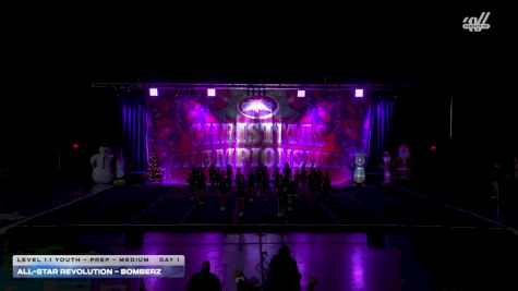 All-Star Revolution - BOMBERZ [2025 L1.1 Youth - PREP - Medium Day 1] 2025 Cheer Power Holiday Showdown Houston