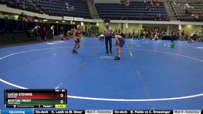 85 lbs 3rd Place Match - Boston Frost, Team Bosco vs Lucas Stevens, MN Elite