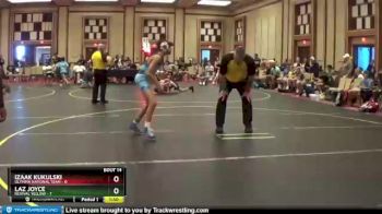 100 lbs Round 5 (6 Team) - Izaak Kukulski, Olympia National Team vs Laz Joyce, Revival Yellow