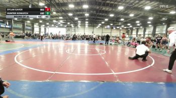 90 lbs Round Of 32 - Dylan Eaver, Donahue Wrestling Academy - MS vs Hunter Kowatch, All American Wrestling Club - MS