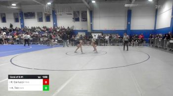 126 lbs Consi Of 8 #1 - Riley Carlucci, Franklin vs Kenny Tan, Quincy Upper