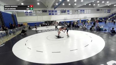 126 lbs Cons. Semi - Joseph Moreno, Reign WC vs Dylan Brown, Redondo Union High School
