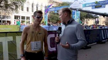 Texan Joey Whelan wins back to back Austin Marathons