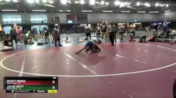 125 lbs Placement Matches (16 Team) - Jacob Britt, NOLA Black vs Wyatt Berra, Fight Club