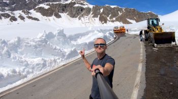 Snow At Giro Finish: Stage 12 Vlog