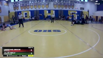 113 Gold Cons. Round 1 - Calvin Wells, Fleming Island vs Janmichael Broche, Braddock