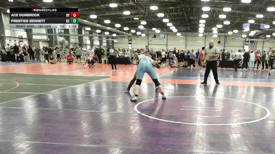 160 lbs Round Of 128 - Ace Dunbrook, NY vs Prentiss Bennett, NC