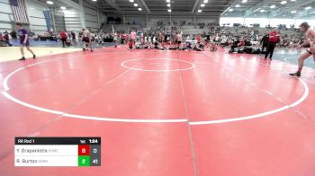 182 lbs Rr Rnd 1 - Yanni Drapaniotis, Homegrown vs Ryan Burton, Iron Horse Wrestling Club