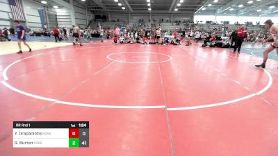 182 lbs Rr Rnd 1 - Yanni Drapaniotis, Homegrown vs Ryan Burton, Iron Horse Wrestling Club