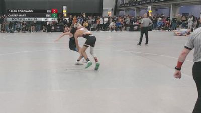 115 lbs Champ. Rd Of 32 - Carter Hart, BTWC vs Alek Coronado, Palmyra Youth Wrestling