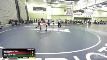 165 lbs Cons. Round 2 - Nathan Castro, Cleveland vs Matthew Hsu, Palisades