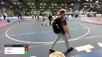 106 lbs Round Of 16 - Luke Walsh, MetroWest United vs Justin Shay, Empire Wrestling Academy