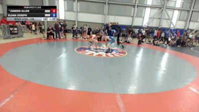 126 lbs Quarters - Zander Allen, NWWC vs Elijah Joseph, South West Washington Wrestling Club