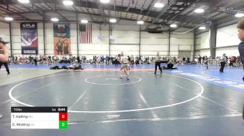 113 lbs Consi Of 16 #2 - Tanner Halling, MD vs Caleb Mcelroy, CA