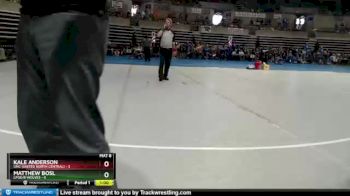 55 lbs Semis & 1st Wrestleback (8 Team) - Kale Anderson, UNC (United North Central) vs Matthew Bosl, LPGE/B Wolves