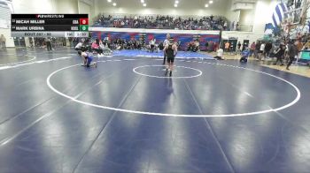 98 lbs Cons. Round 2 - Mark Urbina, Kootenai Classical vs Micah Miller, Coeur D Alene
