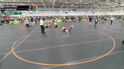 113 lbs Quarterfinal - Liam Mcclain, Unattached vs Justin Forbes, Unattached
