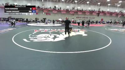 138 B Champ. Round 2 - Danni Swihart, Iowa vs Faith Burgess, Davenport University