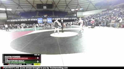 74 lbs 3rd Place Match - Christopher Dealy, The Base Vancouver Wrestling vs Dustin Powers, South West Washington Wrestling Club