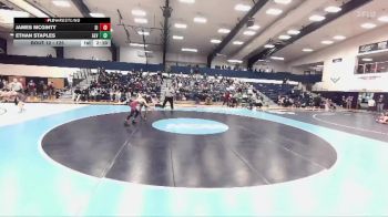 125 lbs Champ. Round 1 - Ethan Staples, Alvernia vs James McGinty, Stevens