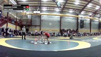 120 lbs Cons. Round 2 - Alejandra Flores, Bolingbrook HS vs Miley Gross, Alliance