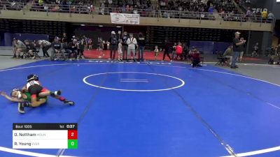 40 lbs Round Of 16 - Orlando Nottham, Mount Airy vs Renley Young, Everett