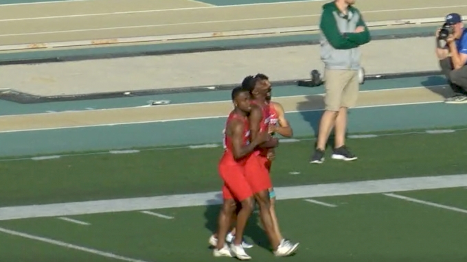 Men's 4x100m Relay - Houston Drops The Stick