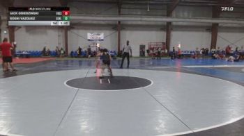 128 lbs Final - Soeni Vazquez, Cunliffes Corner vs Jack Obiedzinski, Frost Gang