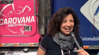 The Giro's Rolling Roadshow: Caravan Manager Francesca Piccolo