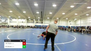 182 lbs Round Of 16 - Marcus Tucci, Burlington vs Myles Brown, Springfield International Charter School